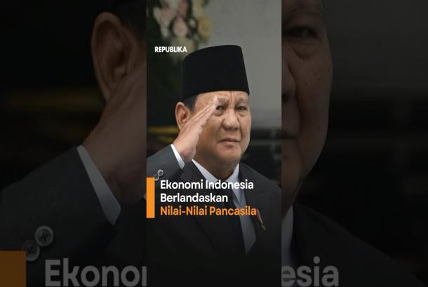 Prabowo Tegaskan Ekonomi Indonesia Harus Sesuai Pancasila