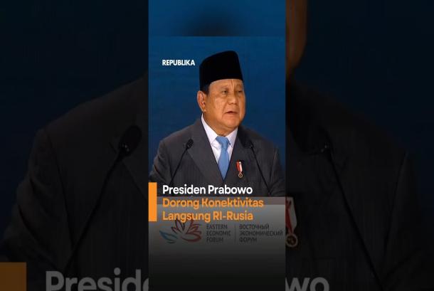 Presiden Prabowo Dorong Konektivitas Langsung RIRusia