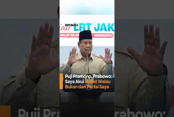 Puji Pramono Prabowo Saya Akui Hebat Walau Bukan dari Partai Saya