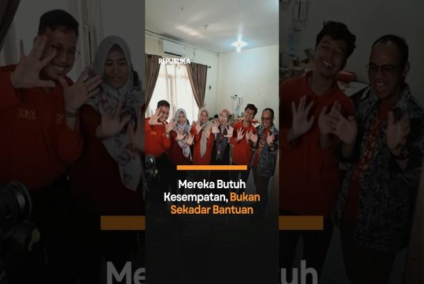 Mereka Butuh Kesempatan Bukan Sekadar Bantuan