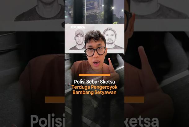 Polisi Sebar Sketsa Terduga Pengeroyokan Bambang Setyawan