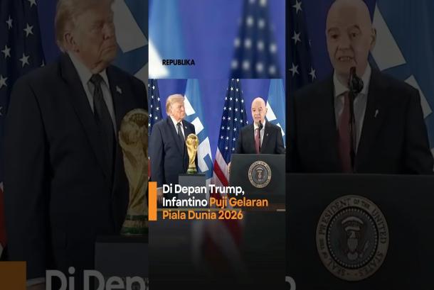 Di Depan Trump Infantino Puji Gelaran Piala Dunia 2026