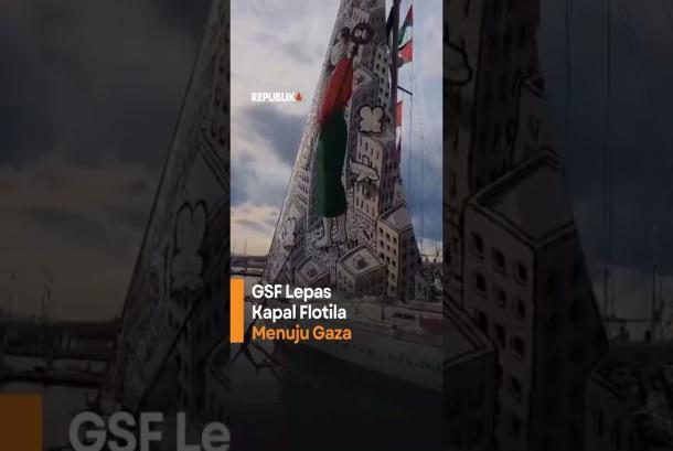GSF Lepas Kapal Flotila Menuju Gaza