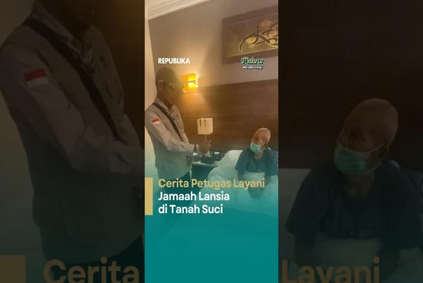 Cerita Petugas Layani Jamaah Lansia di Tanah Suci Diam dan Sabar