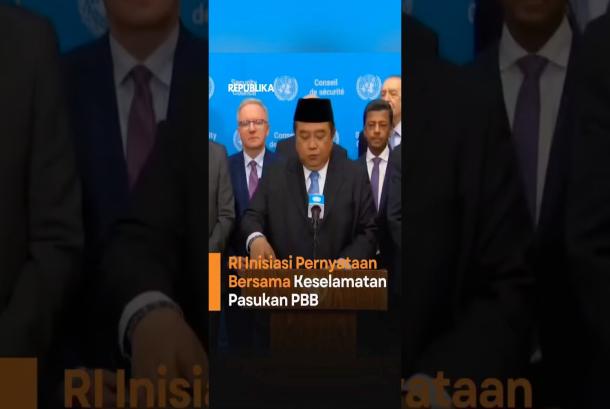 Indonesia Inisiasi Pernyataan Bersama Keselamatan Pasukan PBB