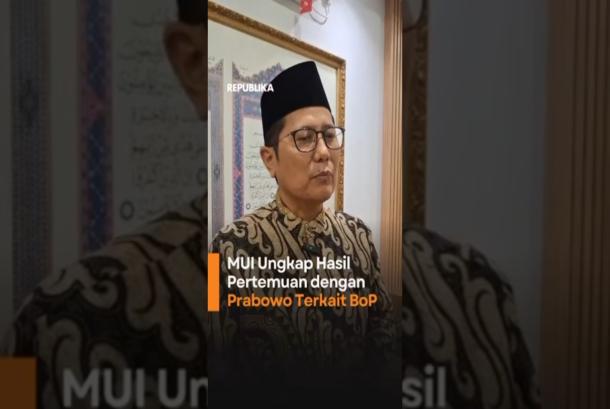MUI Ungkap Hasil Pertemuan dengan Prabowo Terkait BoP