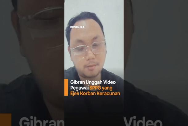 Gibran Unggah Video Pegawai SPPG yang Ejek Korban Keracunan