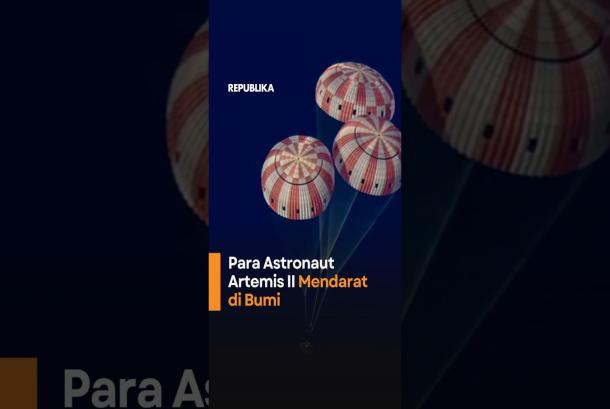 Para Astronaut Artemis II Mendarat di Bumi