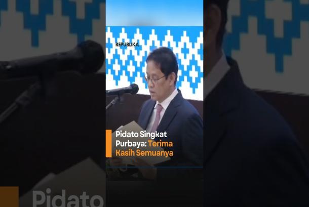 Pidato Singkat Purbaya Terima Kasih Semuanya