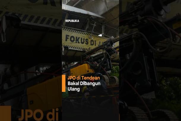 JPO Tendean Bakal Dibangun Ulang Pramono Siapkan Dana APBD hingga CSR