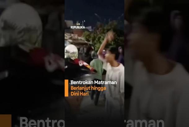 Bentrokan Matraman Berlanjut hingga Dini Hari