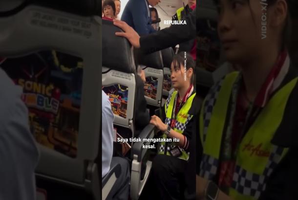 Kru tak Bisa Bahasa Mandarin Penumpang Air Asia Marah