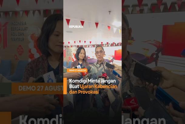 Komdigi Minta Jangan Buat Ujaran Kebencian dan Provokasi