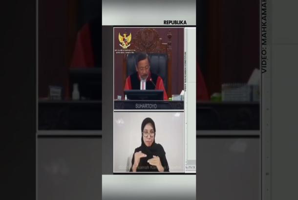 Pembacaan Putusan Gugatan Syarat Pendidikan Gibran