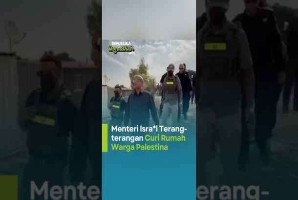 Menteri Israel Curi Rumah Warga Palestina