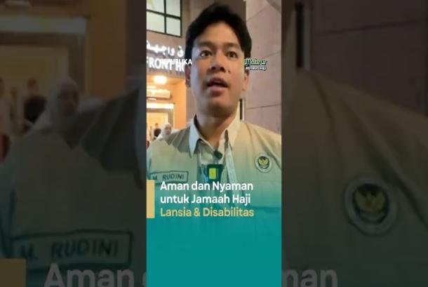Layanan Landis Pastikan  Keamanan dan Kenyamanan Jamaah Lansia  Disabilitas di Tanah Suci