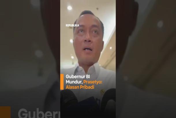 Gubernur BI Mundur Prasetyo Alasan Pribadi