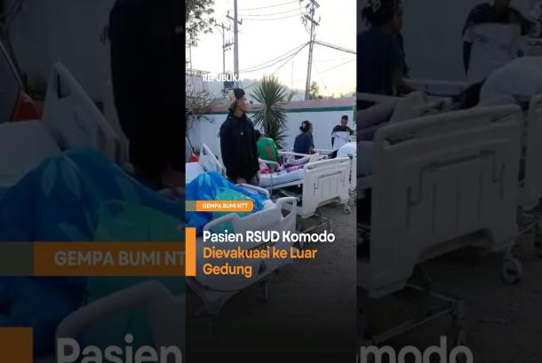 Pasien RSUD Komodo Dievaluasi ke Luar Gedung