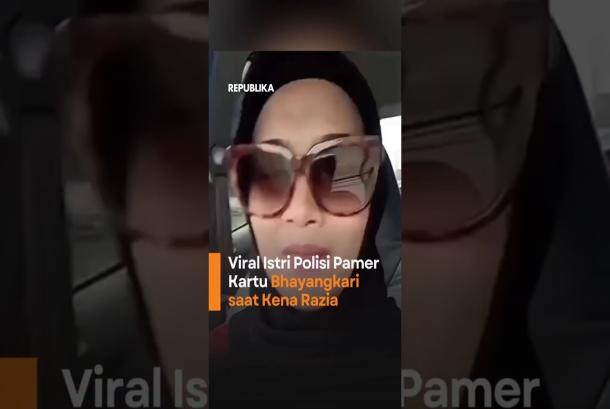Istri Polisi Pamer Kartu Bhayangkari Saat Kena Razia