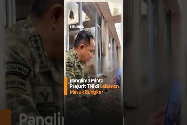 Panglima Minta Prajurit TNI di Lebanon Tingkatkan Kewaspadaan