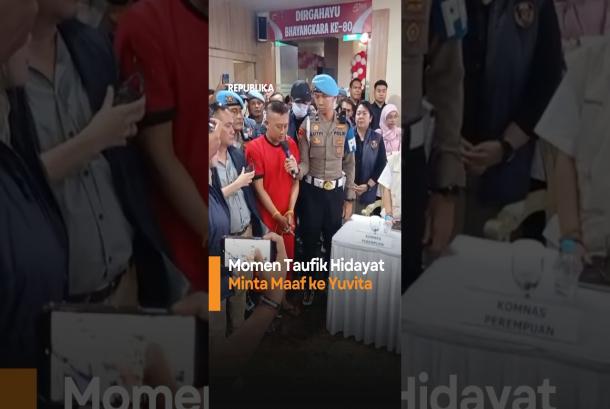 Momen Taufik Hidayat Minta Maaf ke Yuvita