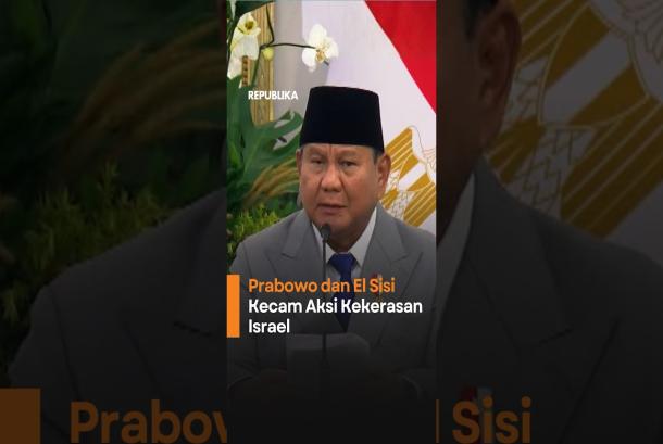 Tegaskan Dukungan untuk Palestina Prabowo dan elSisi Solusi Dua Negara Jalan Wujudkan Perdamaian