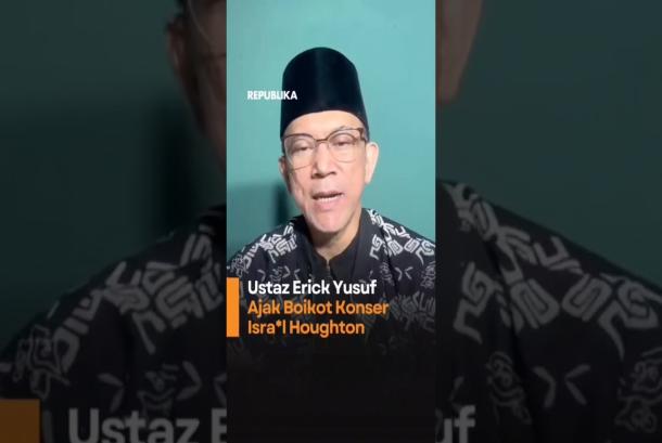Ustaz Erick Yusuf Ajak Boikot Konser Israel Houghton