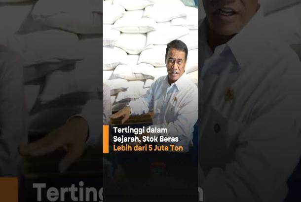 Amran Per 23 April 2026 Stok Beras RI Di atas 5 Juta Ton