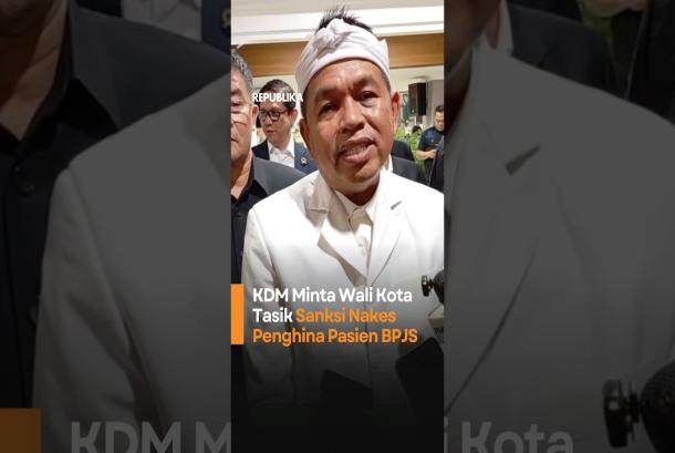 KDM Minta Wali Kota Tasik Sanksi Nakes Penghina Pasien BPJS