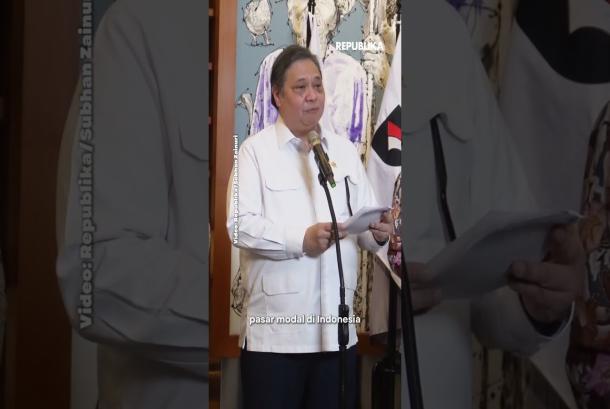 Airlangga Pemerintah Tidak Toleransi Saham Gorengan