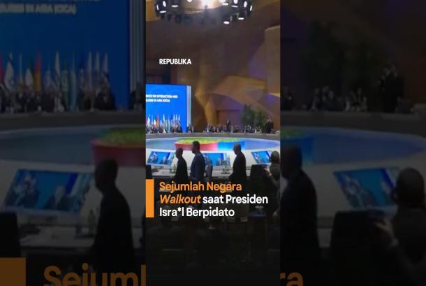 Sejumlah Negara Walkout saat Presiden Israel Berpidato