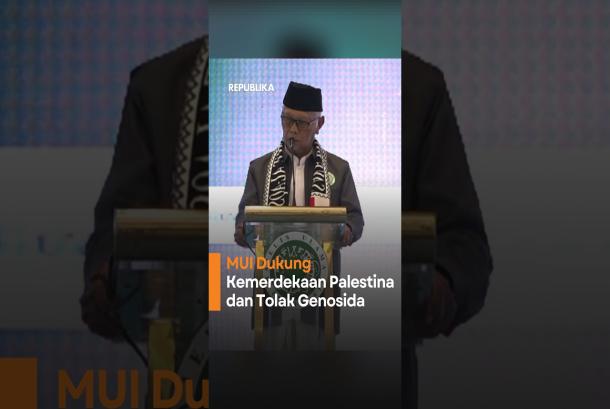MUI Pertegas Dukungan Kemerdekaan Palestina dan Tolak Genosida