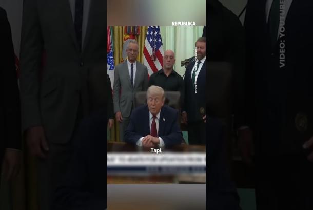 Tanggapan Presiden Donald Trump Usai Iran Menutup Lagi Selat Hormuz