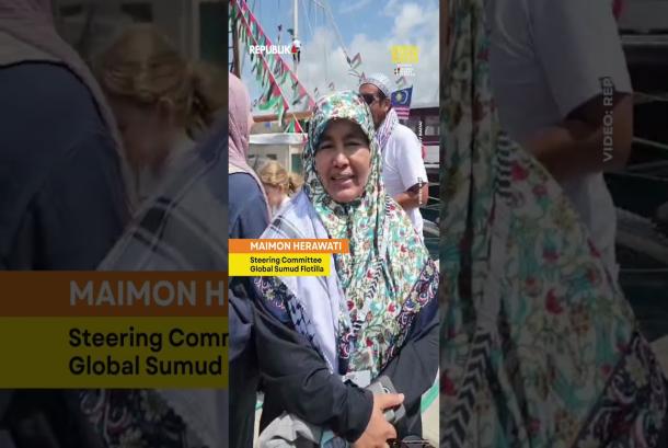 Sembilan WNI Ikut Berlayar Bersama Global Sumud Flotilla
