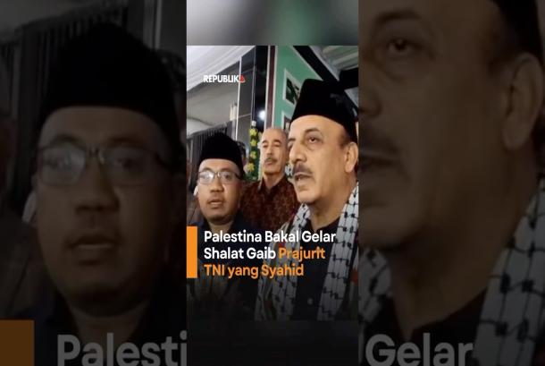 Palestina Bakal Gelar Shalat Ghaib Prajurit TNI yang Syahid