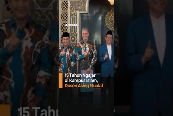 15 Tahun Ngajar di Kampus Islam Dosen Asing Mualaf