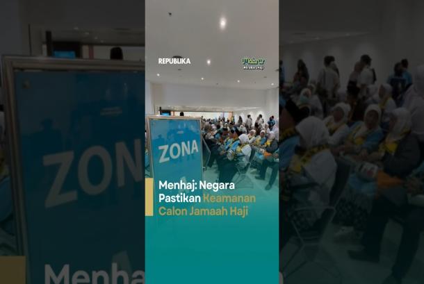 Lepas Keberangkatan Menhaj Pastikan Keamanan Calon Jamaah Haji