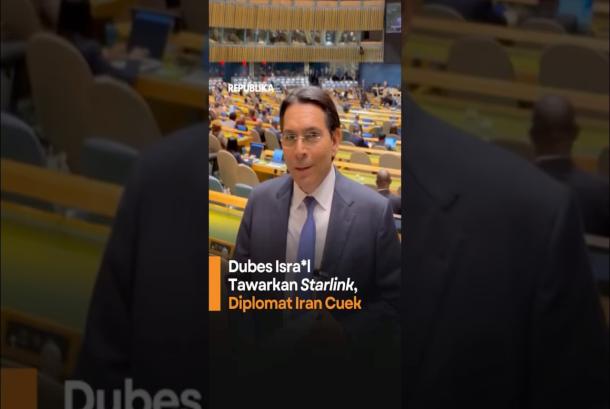 Dubes Israel Tawarkan Starlink Diplomat Iran Cuek