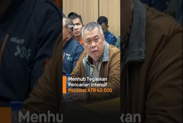 Menhub Tegaskan Pencarian Intensif Pesawat ATR 42500