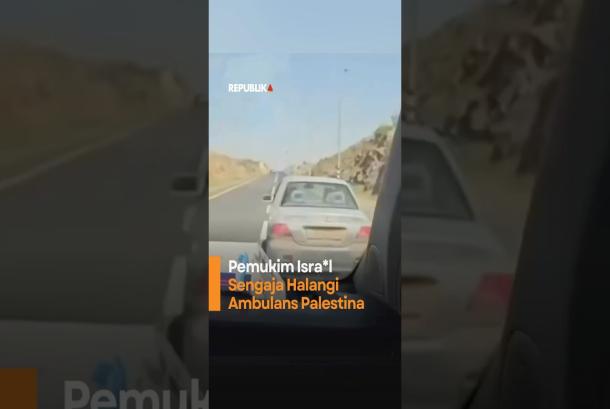 Pemukim Israel Sengaja Halangi Ambulans Palestina