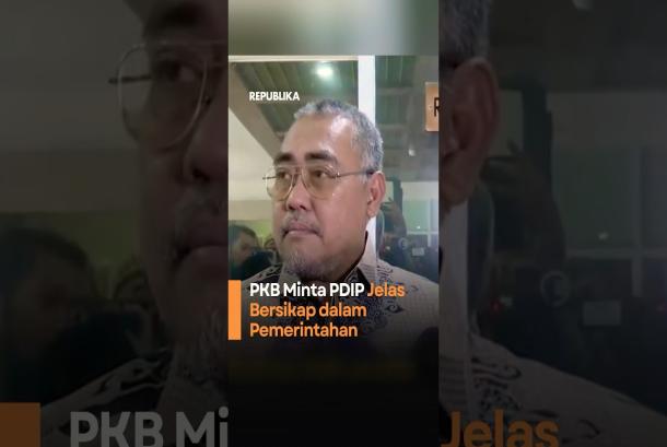 PKB Minta PDIP Jelas Bersikap dalam Pemerintah