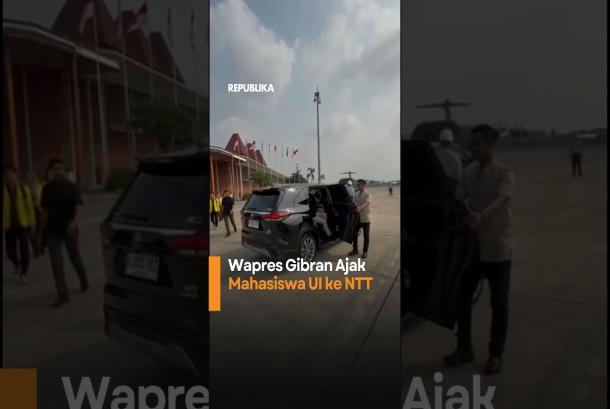 Wapres Gibran Ajak Mahasiswa UI ke NTT
