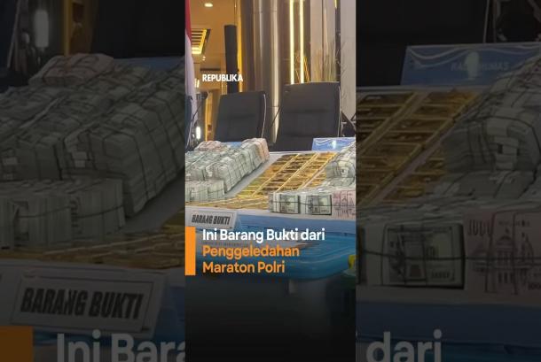 Ini Barang Bukti dari Penggeledahan Maraton Polri