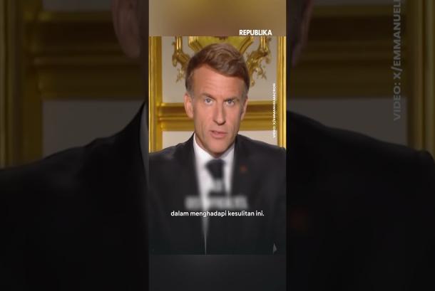 Macron Angkat Bicara soal Kerusuhan di Prancis