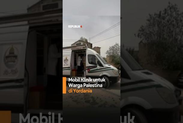 Mobil Klinik untuk Warga Palestina di Yordania
