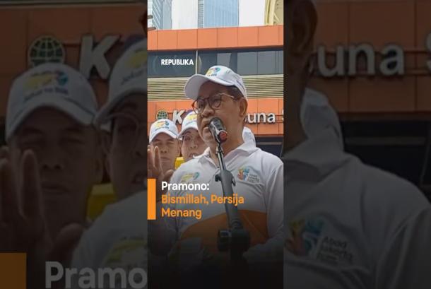 Pramono Doakan Persija Kalahkan Persib di Samarinda