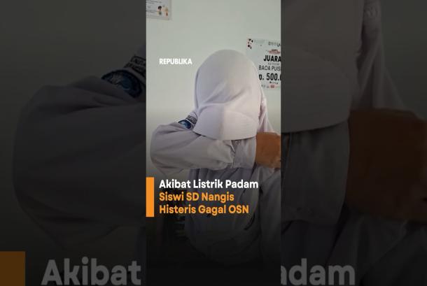 Niat Berkompetisi Malah Berujung Tangis Siswa SD Sukabumi Gagal OSN Akibat Mati Lampu