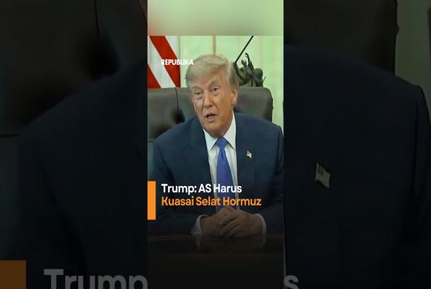 Trump AS Harus Kuasai Selat Hormuz