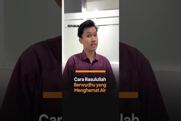 Cara Rasulullah Berwudhu yang Menghemat Air