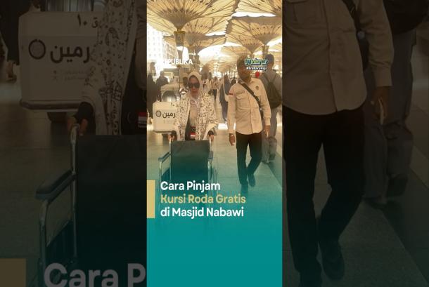 Butuh Layanan Kursi Roda Gratis di Masjid Nabawi Begini Cara Pinjamnya